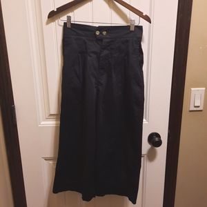 High Waisted Culottes Pants